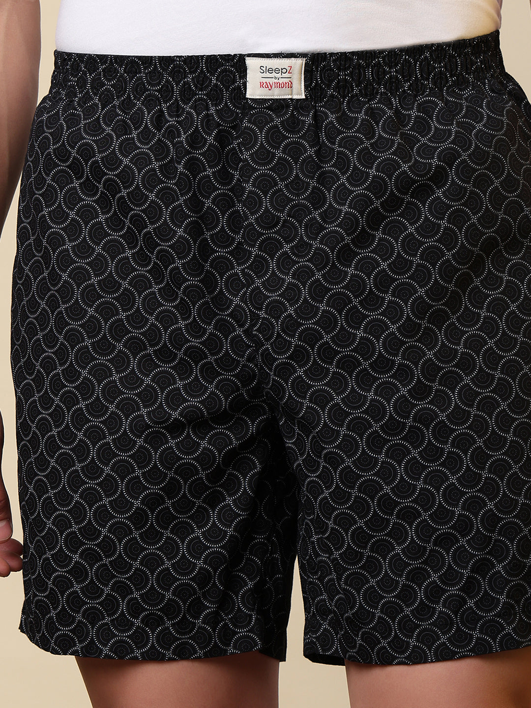 Sleepz Men Multi-Colour Printed Regular Fit Cotton Boxer