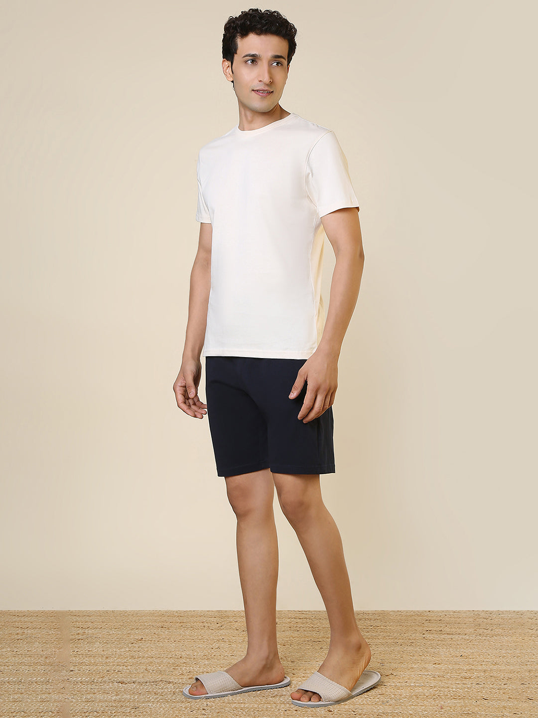 Sleepz Men Multi-Colour Solid Cotton Garment Kit
