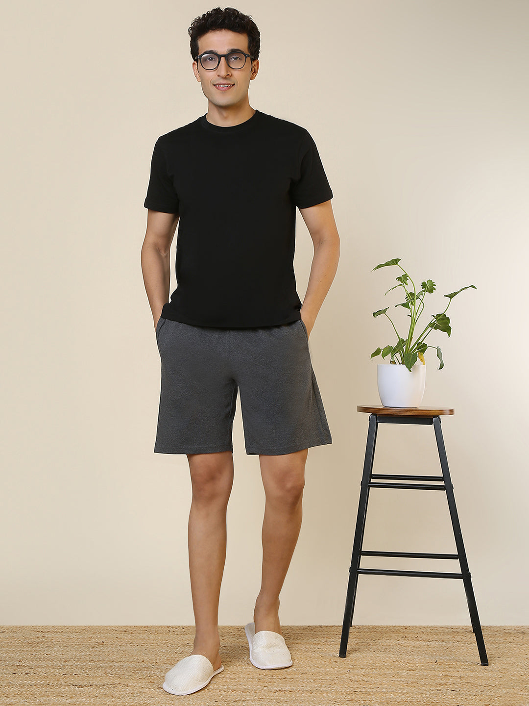 Sleepz Men Multi-Colour Solid Cotton Garment Kit