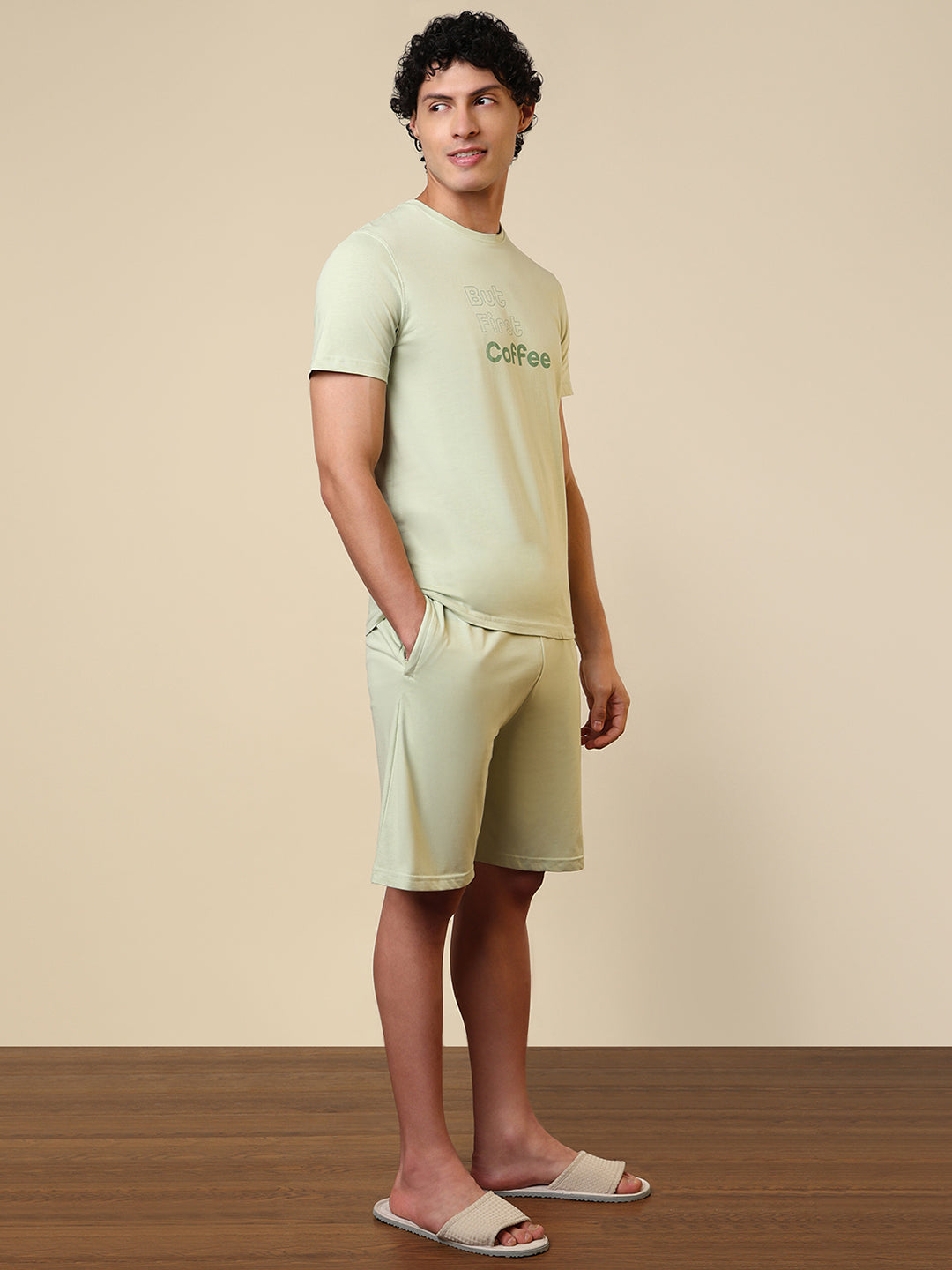 Sleepz Men Multi-Colour Solid Cotton Garment Kit