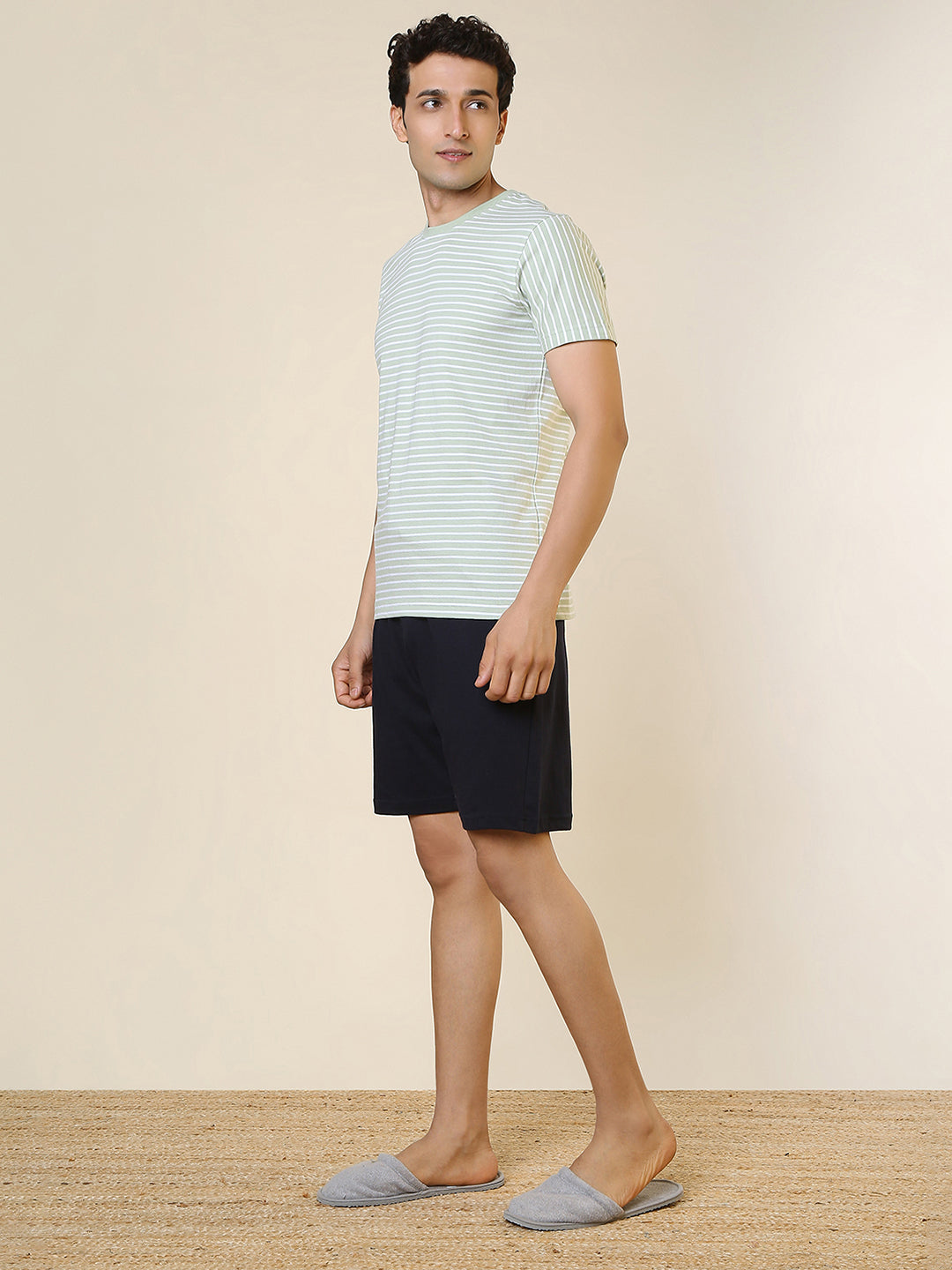 Sleepz Men Multi-Colour Solid Cotton Garment Kit
