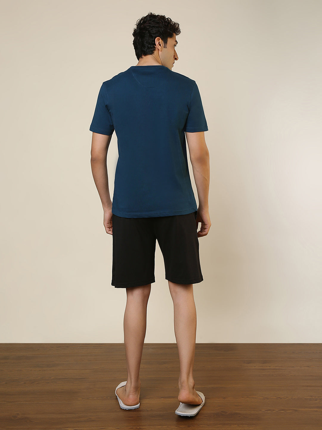 Sleepz Men Multi-Colour Solid Cotton Garment Kit