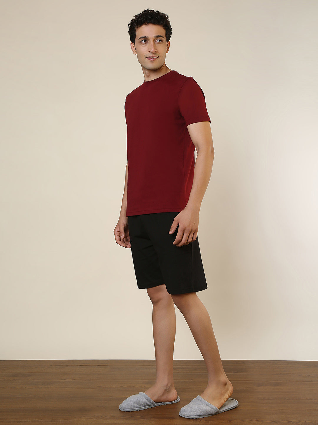 Sleepz Men Multi-Colour Solid Cotton Garment Kit