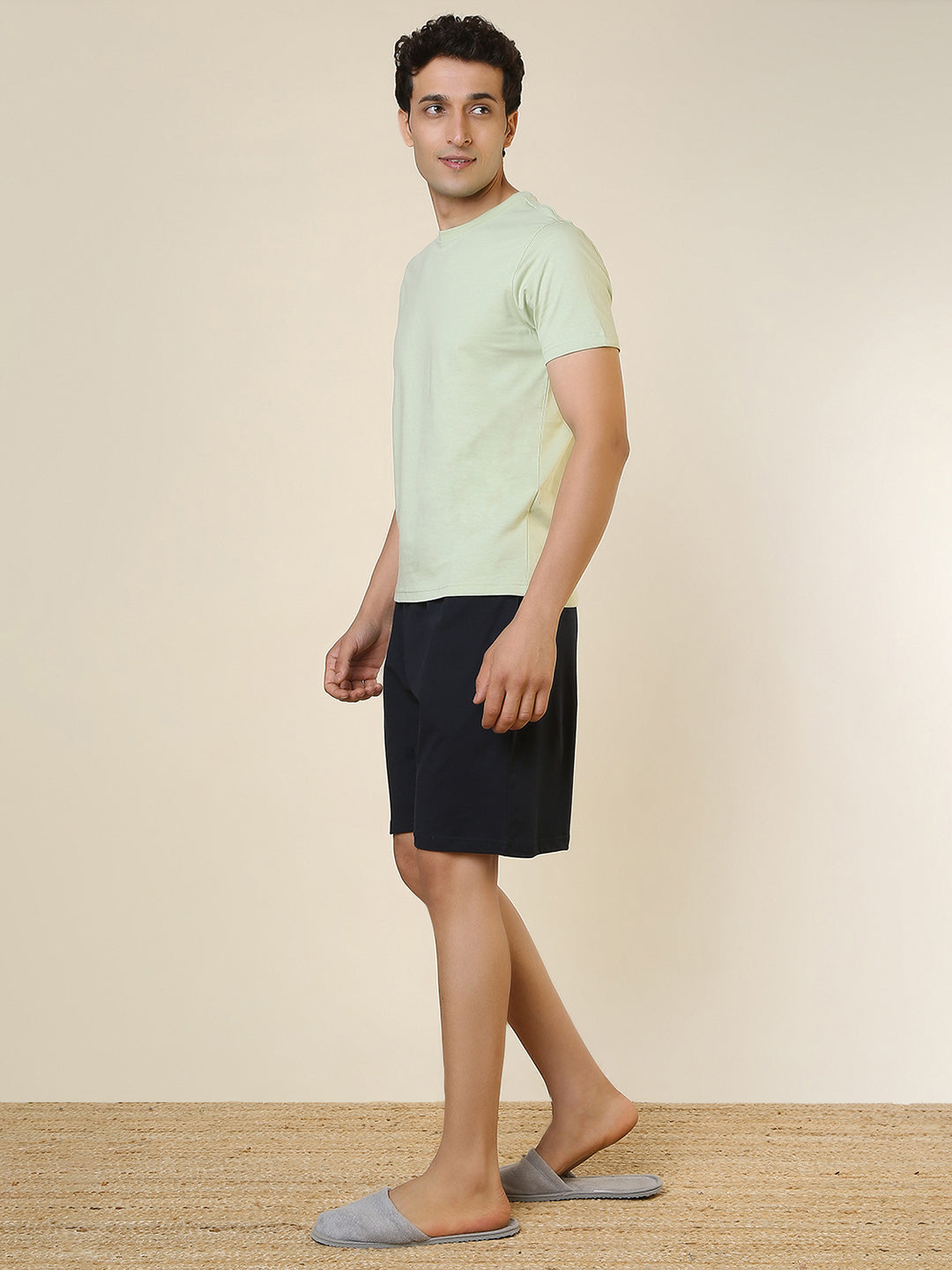 Sleepz Men Multi-Colour Solid Cotton Garment Kit
