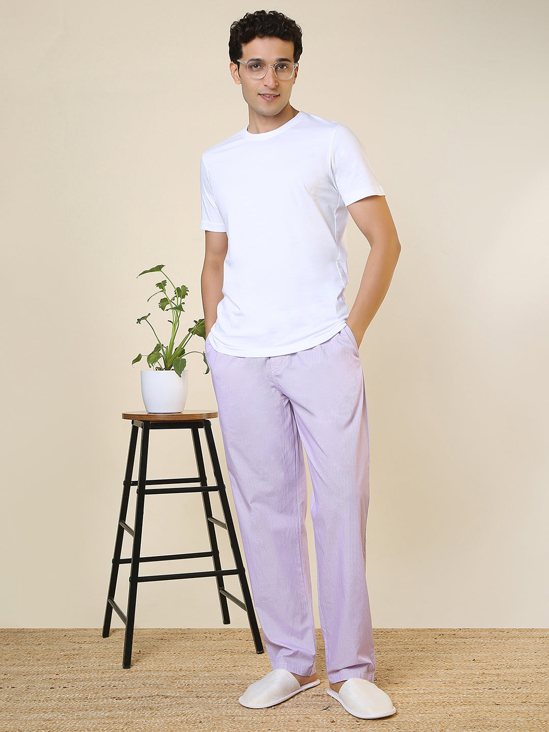 Sleepz Men Multi-Colour Printed Cotton Garment Kit