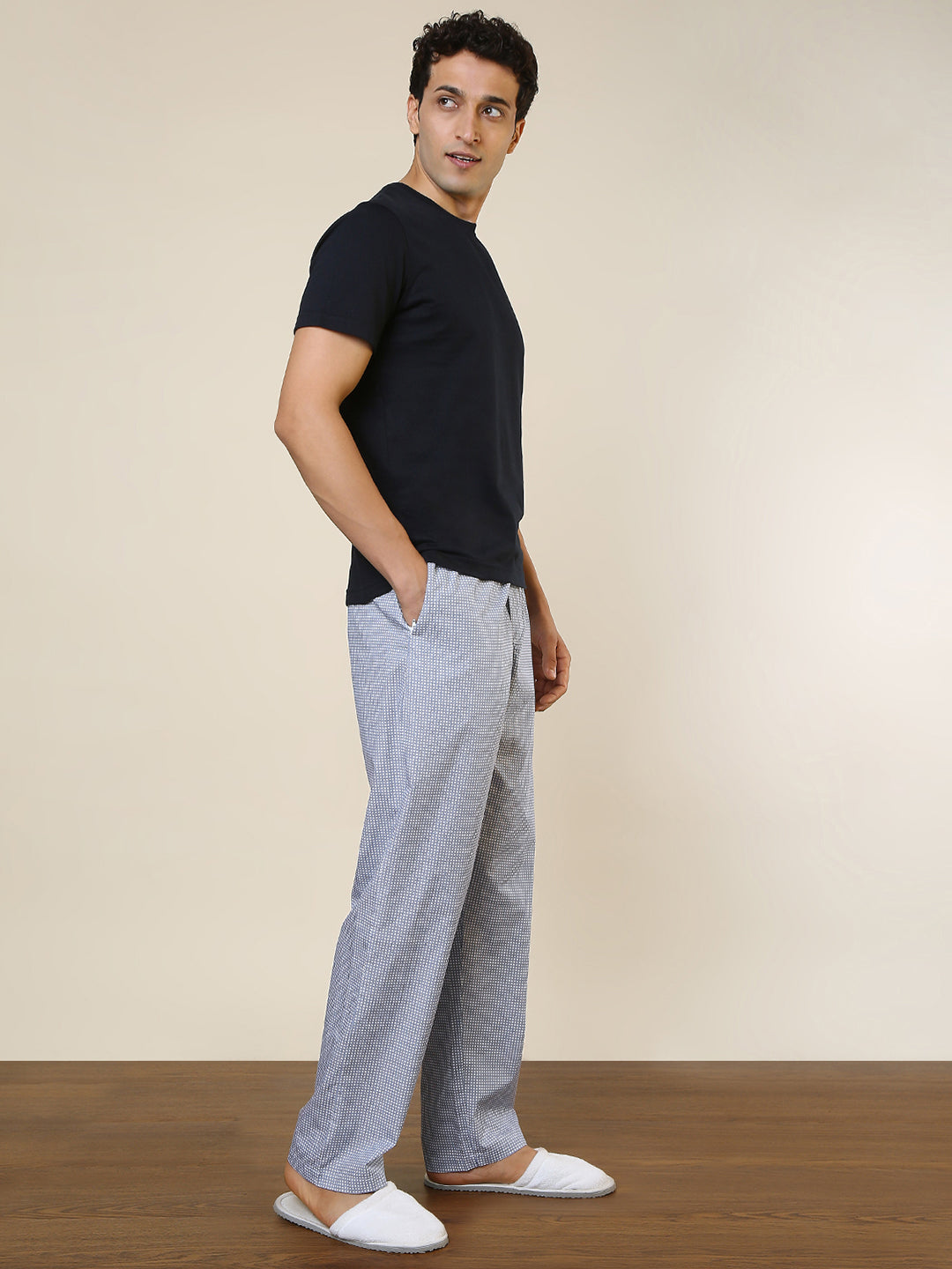 Sleepz Men Multi-Colour Printed Cotton Garment Kit