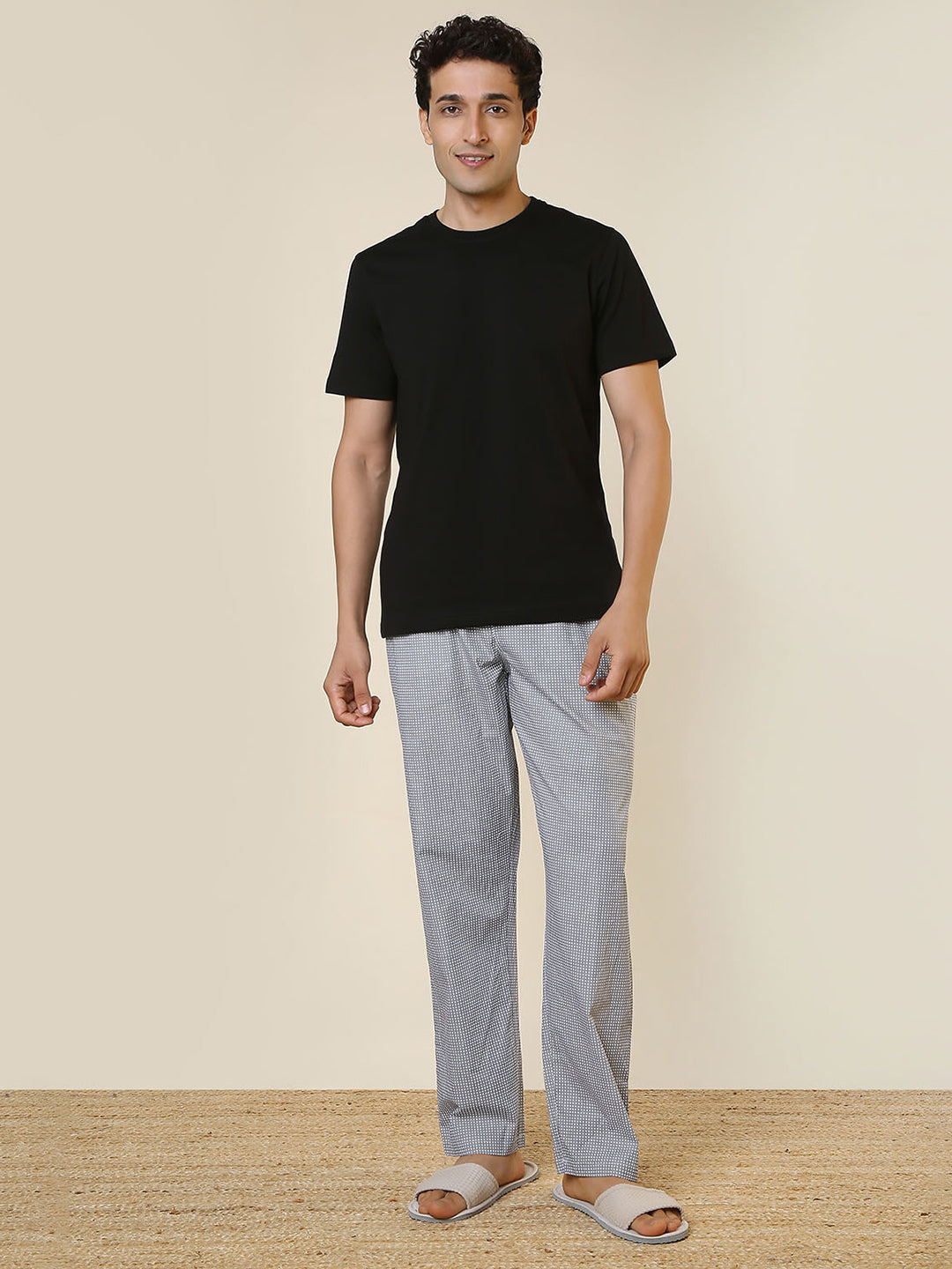 Sleepz Men Multi-Colour Printed Cotton Garment Kit