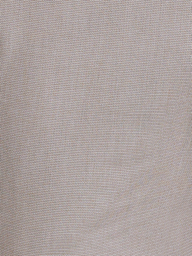 Colorplus Men Beige Self Design Slim Fit Trouser