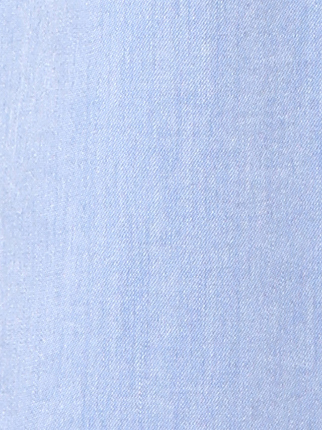 Park Avenue Men Blue Solid Slim Fit Full Sleeve Cut Away Collar Shirt