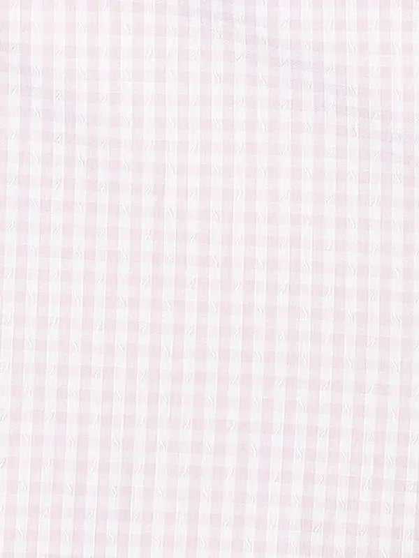 Park Avenue Men Pink Structured Slim Fit Cotton Formal Shirt