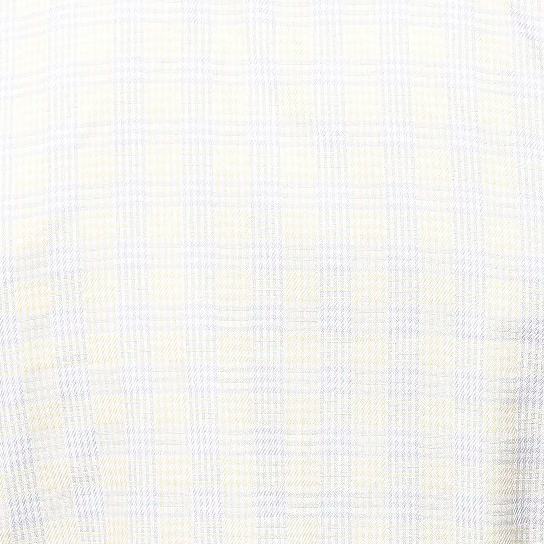 Men Yellow Slim Fit Checks Cotton Shirts