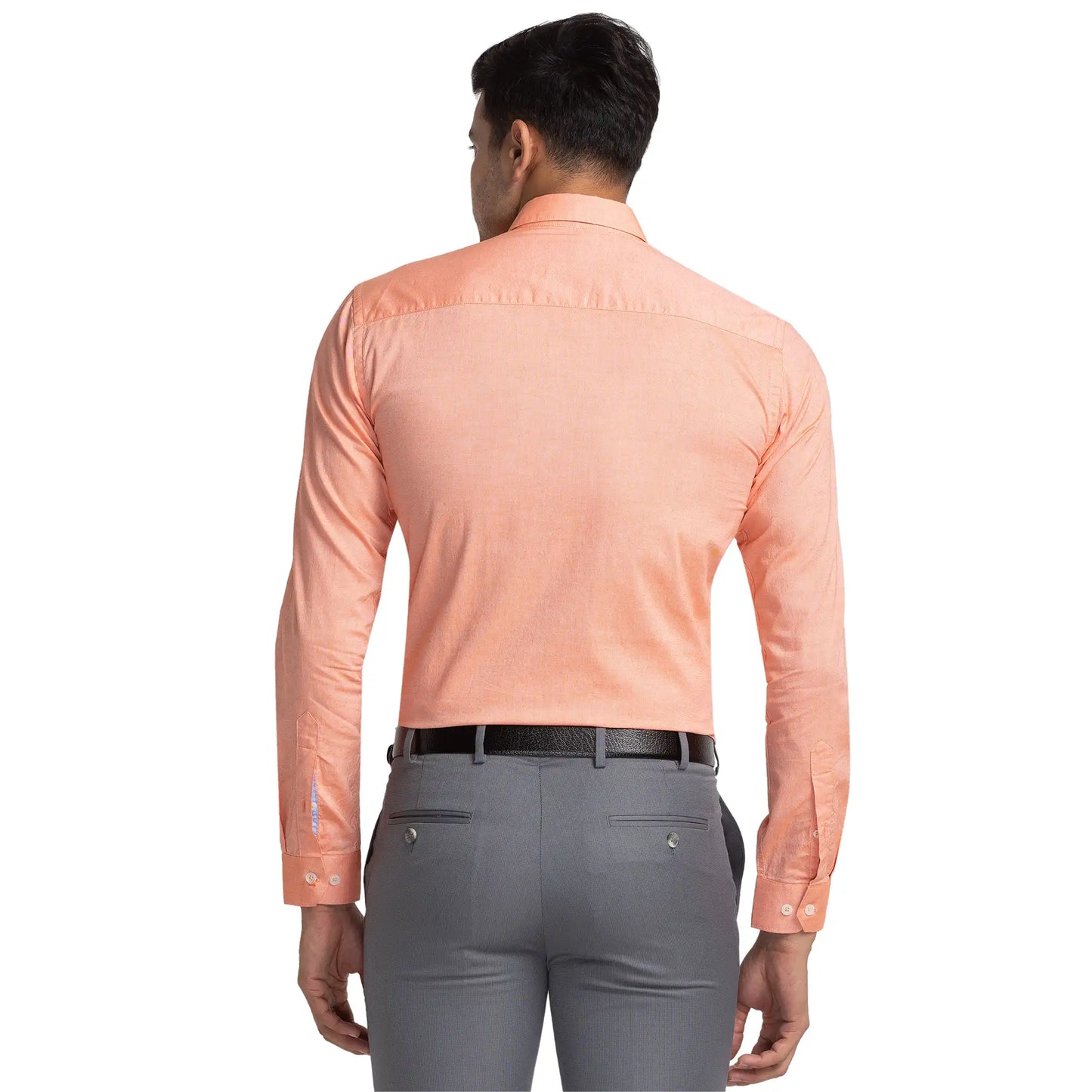 Men Green Neo Classic Fit Print Cotton Blend Trouser