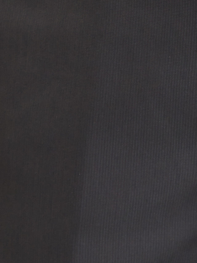 Park Avenue Brown Stripe Regular Fit Polyester Blend Trouser