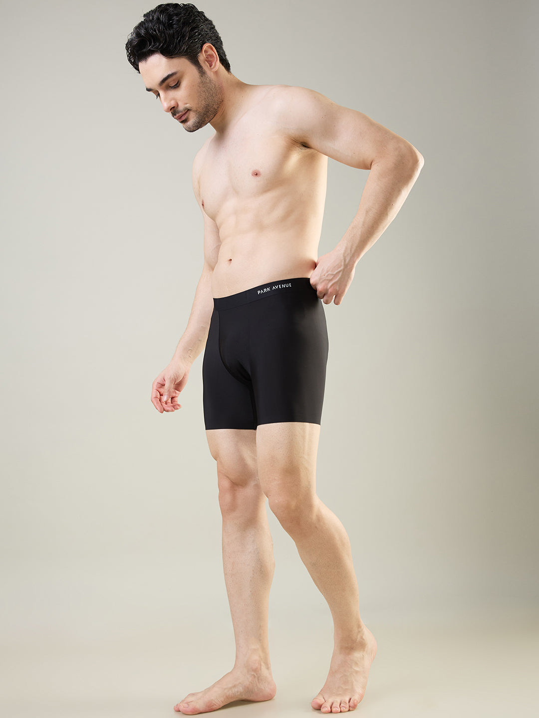 Park Avenue Men Black Polyamide Blend Trunk