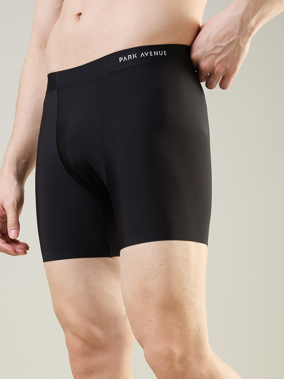 Park Avenue Men Black Polyamide Blend Trunk