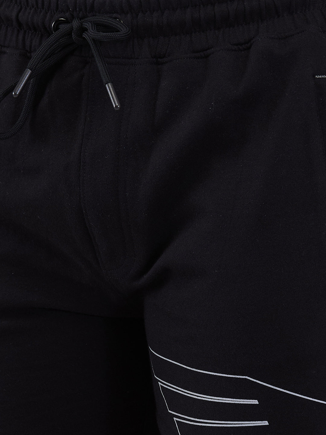 Park Avenue Men Black Cotton Short