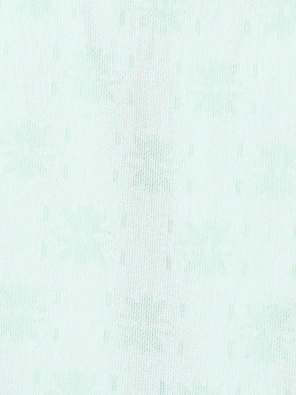 Men Green Contemporary Fit Jacquard Cotton Shirts