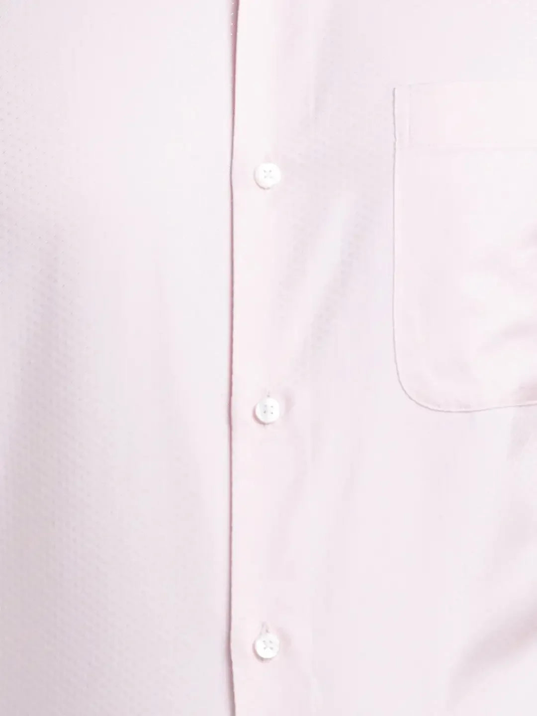 Raymond Men Pink Structured Contemporary Fit Cotton Blend Formal Shirt