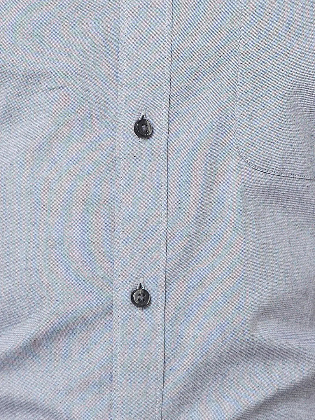 Raymond Men Grey Structured Slim Fit Cotton Formal Shirt