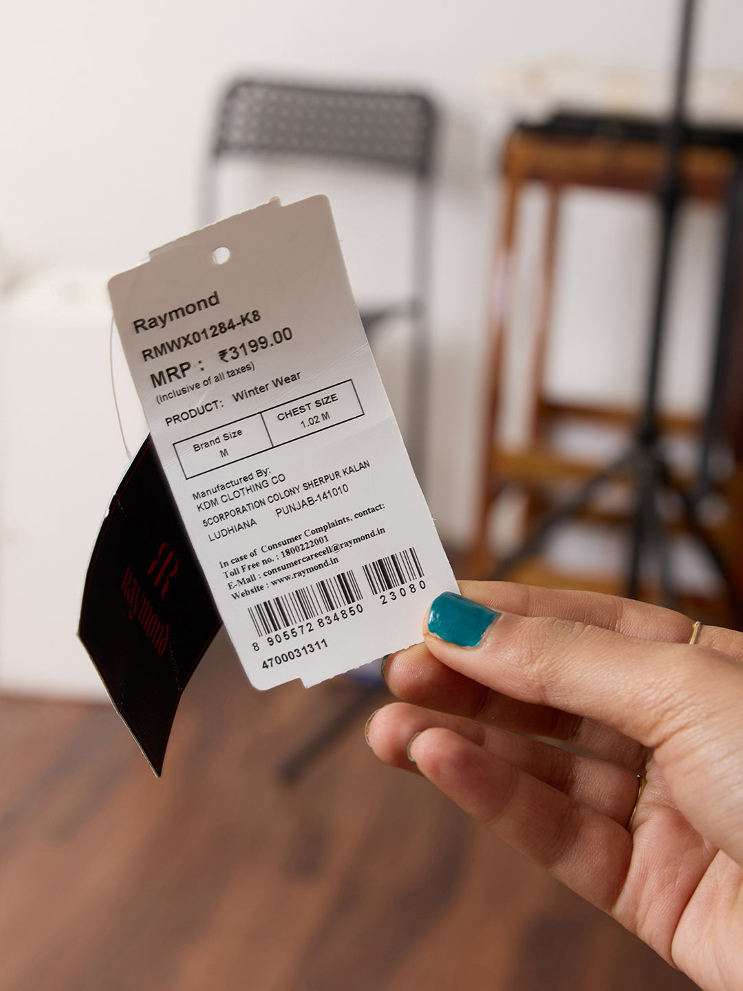 Raymond Men Black Structure Cable Acrlic Blend Full Sleeve Round Neck Collar Sweater