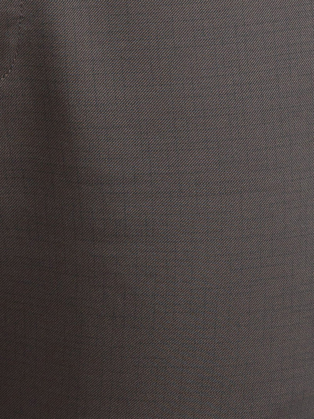 Parx Green Printed Low Rise Tapered Fit Cotton Blend Trouser