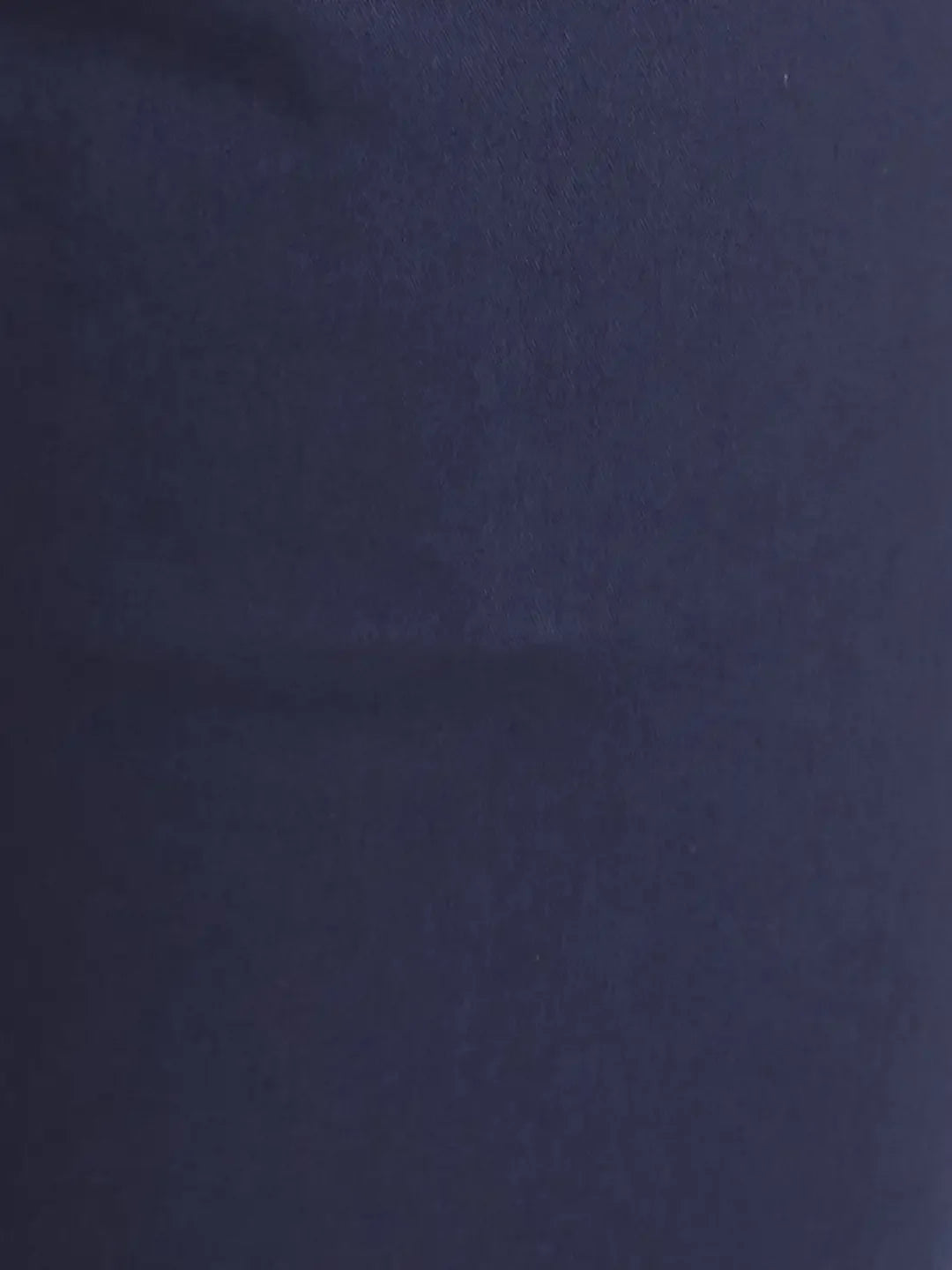 Parx Men Blue Low Rise Tapered Fit Solid Cotton Blend Trouser