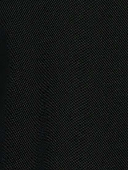 Men Black Tailored Fit Solid Cotton Half Sleeve T-Shirt