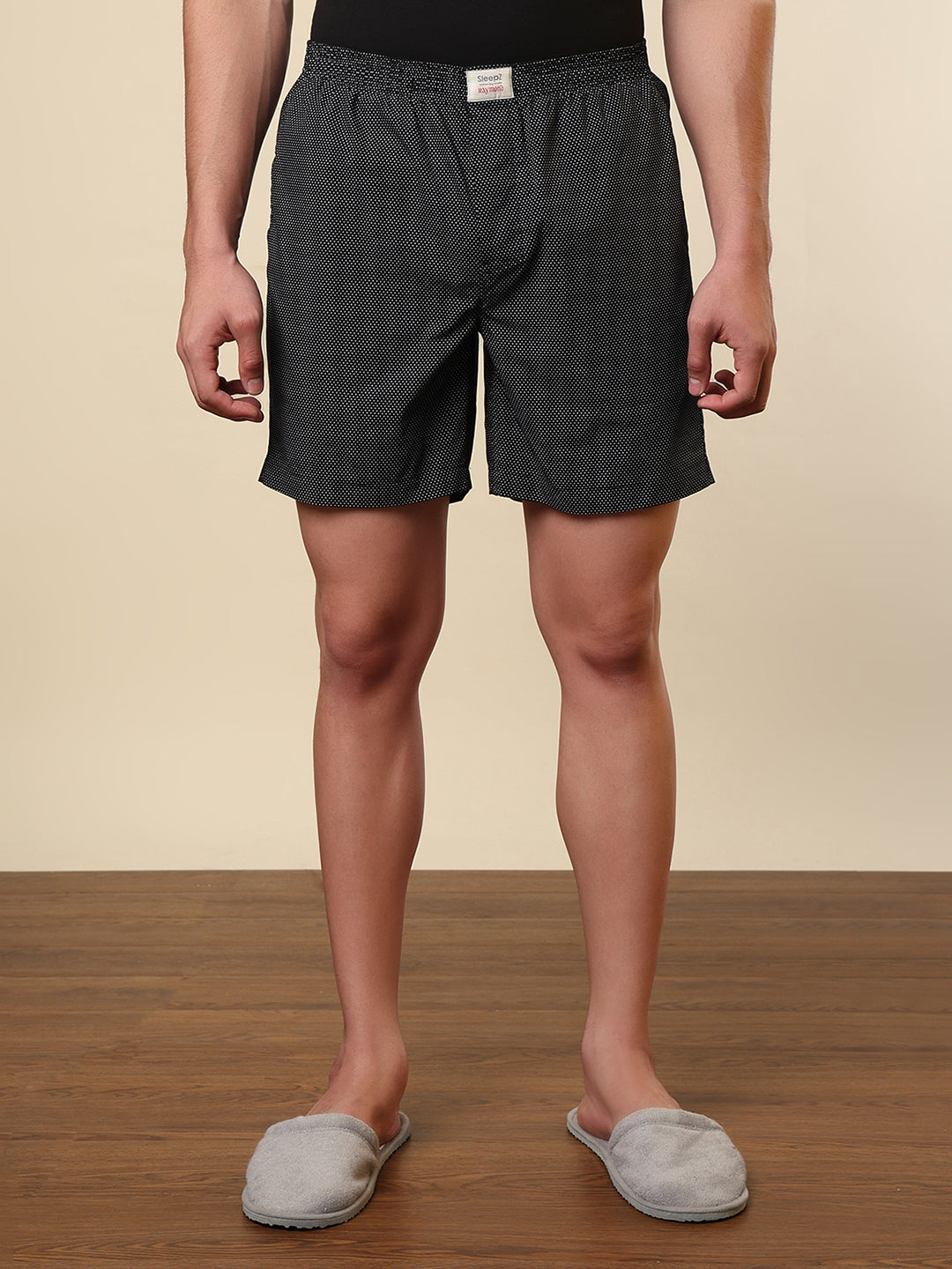 Sleepz Men Multi-Colour Printed Regular Fit Cotton Boxer