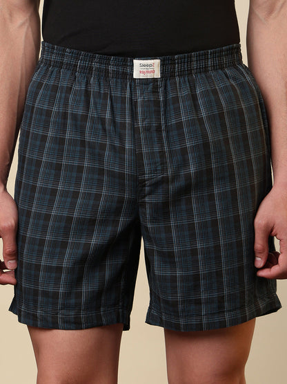 Sleepz Men Multi-Colour Solid Regular Fit Cotton Boxer