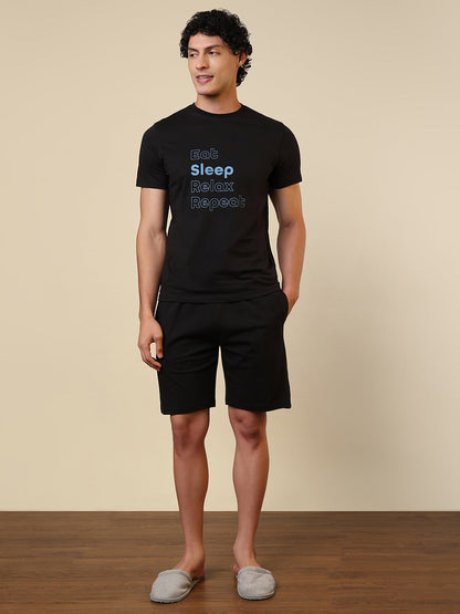 Sleepz Men Multi-Colour Solid Cotton Garment Kit