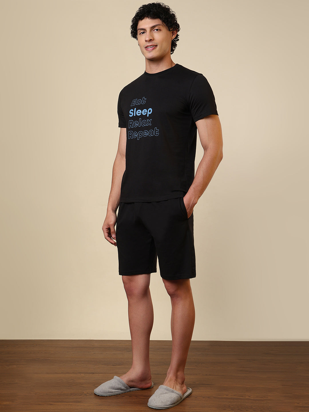 Sleepz Men Multi-Colour Solid Cotton Garment Kit