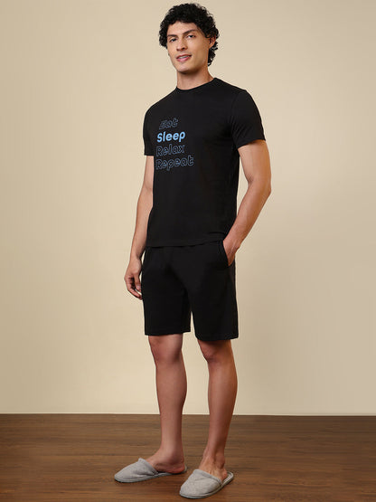 Sleepz Men Multi-Colour Solid Cotton Garment Kit