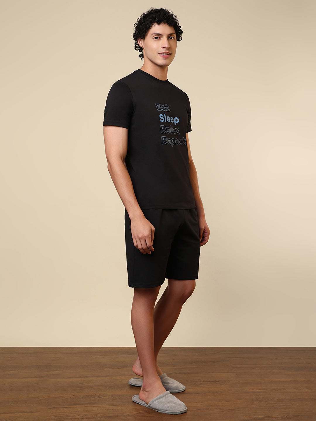 Sleepz Men Multi-Colour Solid Cotton Garment Kit