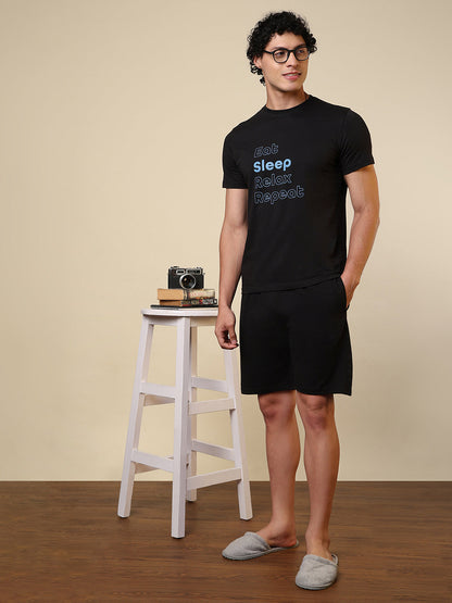 Sleepz Men Multi-Colour Solid Cotton Garment Kit