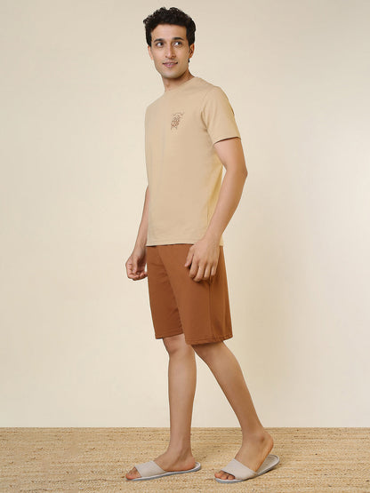 Sleepz Men Multi-Colour Solid Cotton Garment Kit