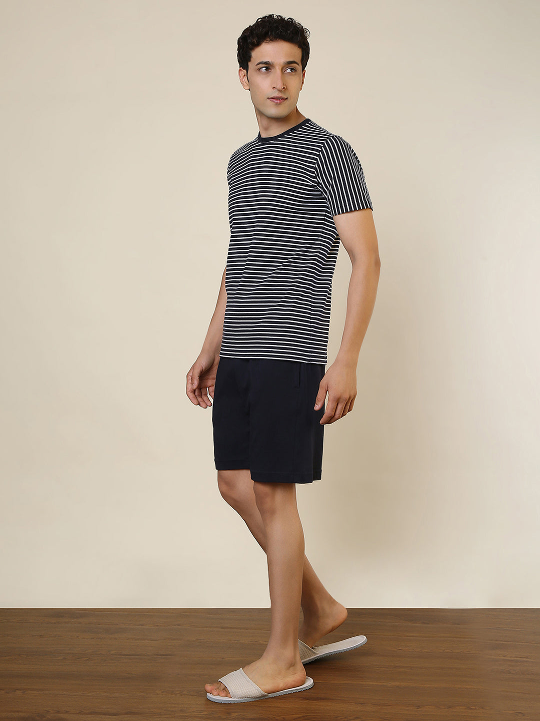 Sleepz Men Multi-Colour Solid Cotton Garment Kit