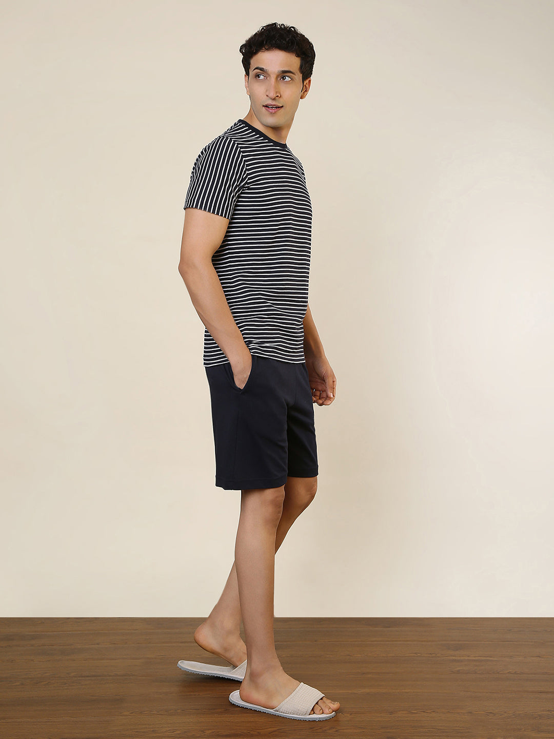 Sleepz Men Multi-Colour Solid Cotton Garment Kit