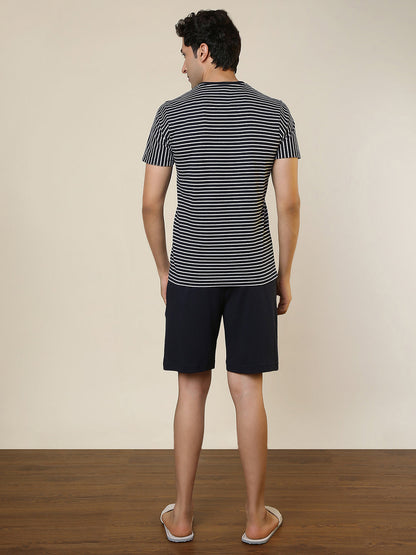 Sleepz Men Multi-Colour Solid Cotton Garment Kit