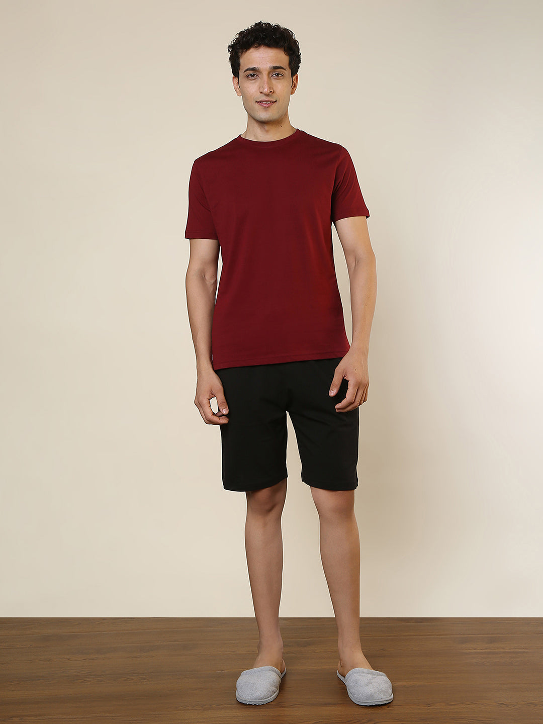 Sleepz Men Multi-Colour Solid Cotton Garment Kit
