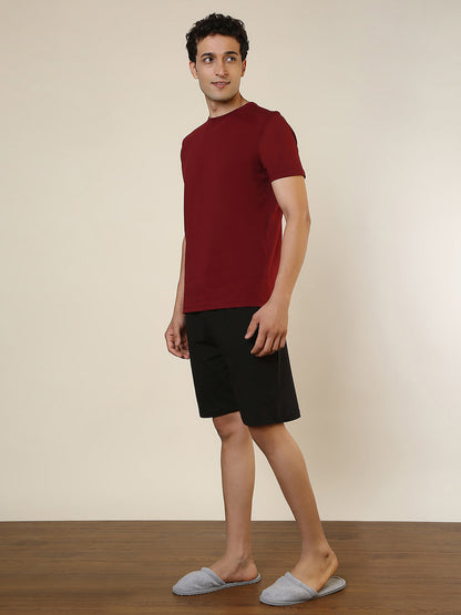 Sleepz Men Multi-Colour Solid Cotton Garment Kit