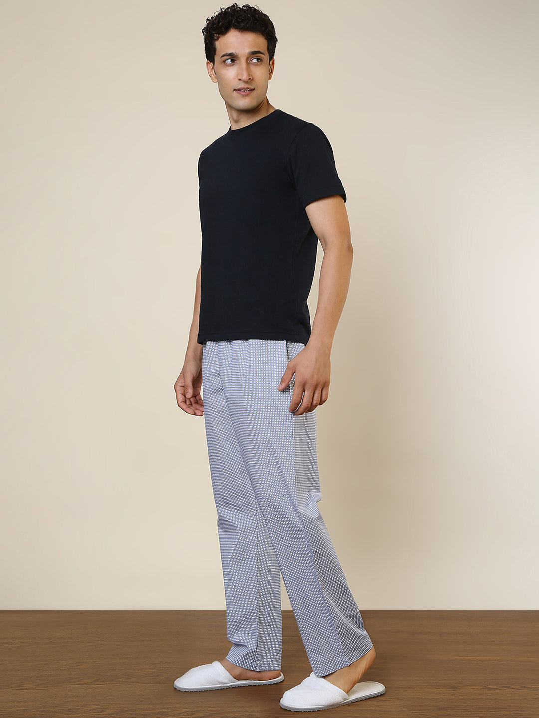 Sleepz Men Multi-Colour Printed Cotton Garment Kit