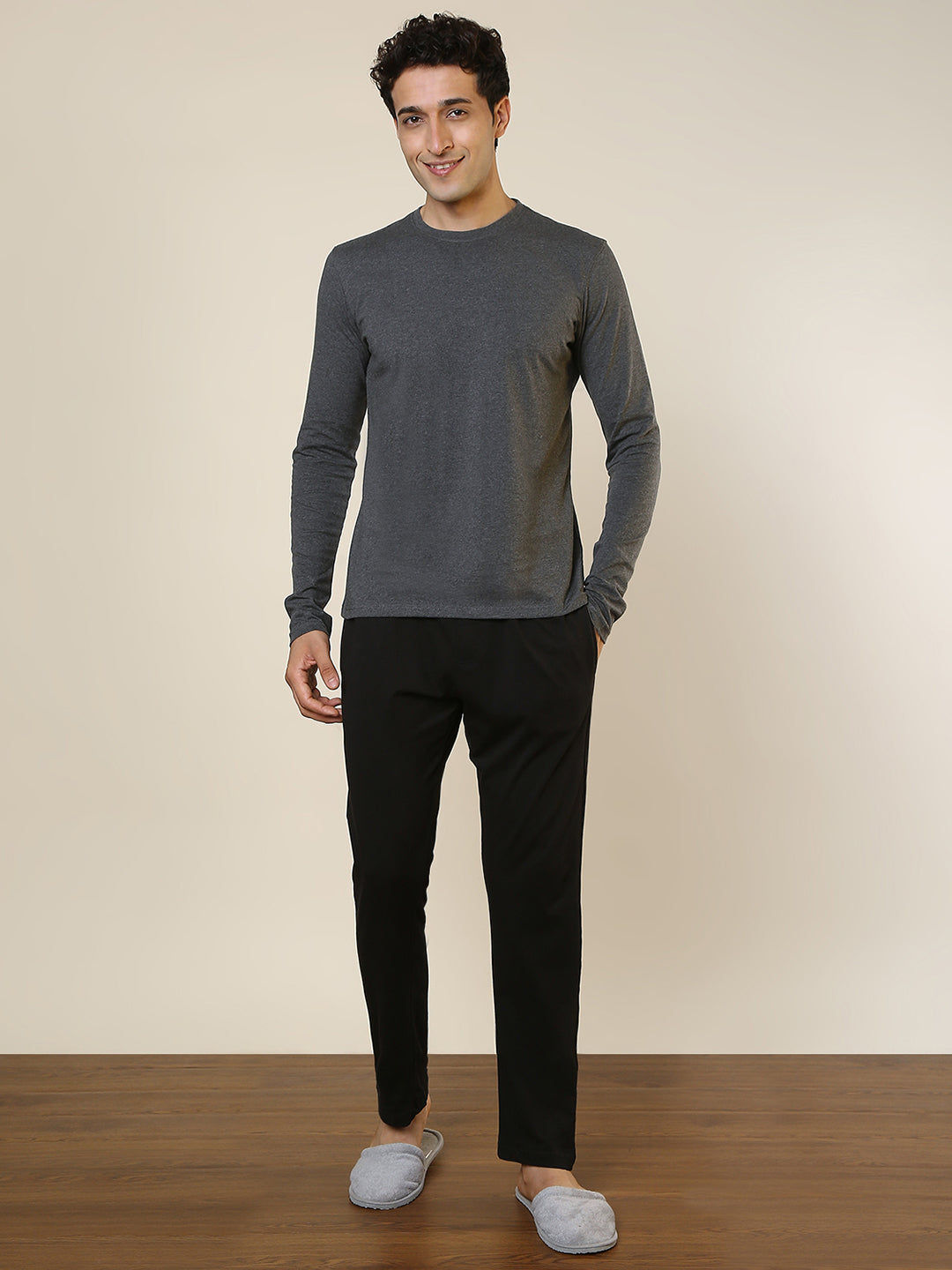 Sleepz Men Multi-Colour Solid Cotton Garment Kit