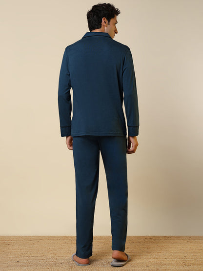 Sleepz Men Multi-Colour Solid Cotton Blend Garment Kit