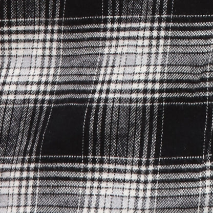 Colorplus Men Black Regular Fit Checks Cotton Casual Shirt