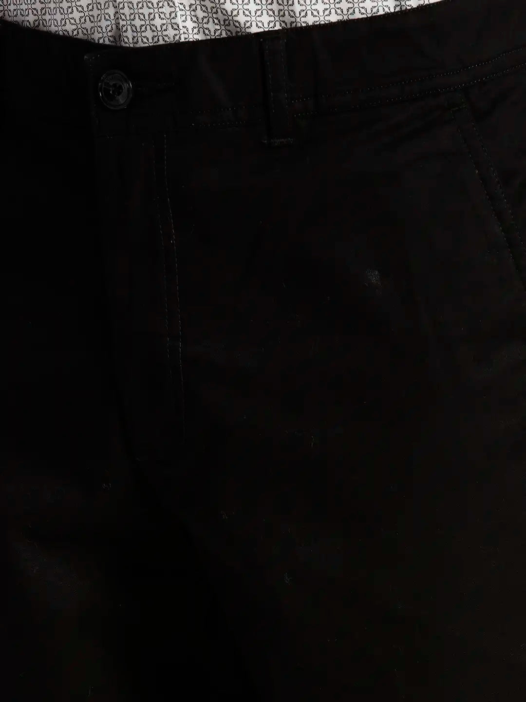 Colorplus Regular Fit Solid Black Short