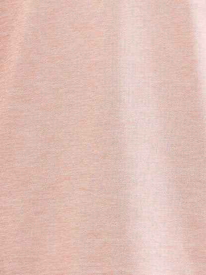 Colorplus Orange Solid Comfort Fit Cotton T-Shirt