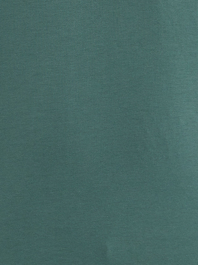 Colorplus Green Solid Regular Fit Half Sleeve Cotton T-Shirt