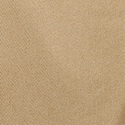 Men Khaki Contemporary Fit Solid Piece Dyed Cotton Trouser