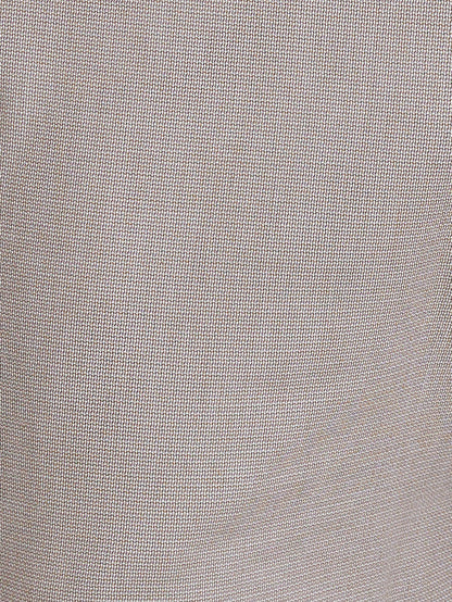 Colorplus Men Beige Self Design Slim Fit Trouser