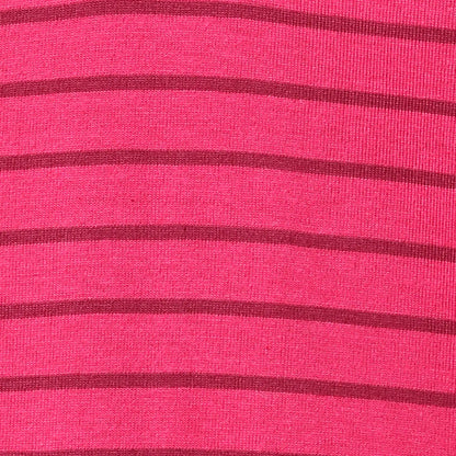 Men Red Slim Fit Print Cotton Polyester Blend Round Neck Collar Polo T-Shirt
